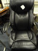 *LEATHER EXEC CHAIR