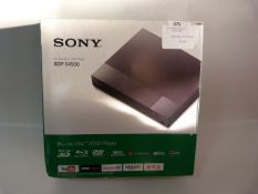 *SONY BLU-RAY PLAYER