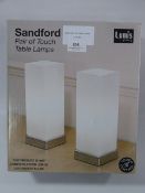 *SANDFORD SQ TOUCH LAMPS