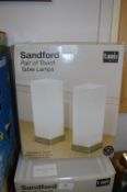 *SANDFORD SQ TOUCH LAMPS