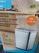 *80L MOTION SENSOR WASTEBIN