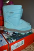 *Light Blue Kids Boots Size 3