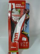 *WILSON TOUR BADMINTON KIT