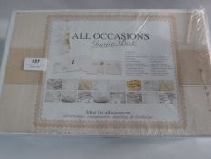 *ALL OCCASIONS INVITE BOX