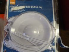 Retractable 2 Line Pull and Dry Washing Line