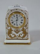 SMALL PORCELAIN CLOCK 