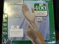 *KS NITRILE GLOVES MEDIUM
