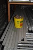*Ten Lengths of Aluminum and Galvanized Steel Tubular Scaffold Pipe with Clips