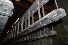 *Twenty Six Rung Double Extending Ladder