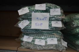 *Fifty Gingham Napkins (Green)