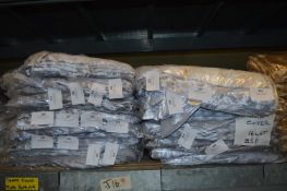 *Twenty Five Silver Satin Banqueting Chair Covers