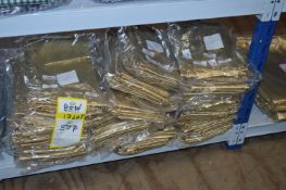 *Fifty Decorative Chair Bows (Metallic Gold)