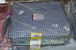 *Fifteen Gingham Napkins (Mixed Colors)