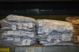 *Twenty Five Silver Satin Banqueting Chair Covers