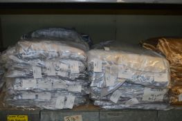 *Twenty Five Silver Satin Banqueting Chair Covers