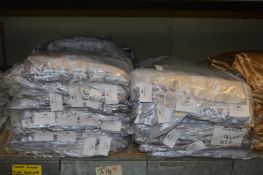 *Twenty Five Silver Satin Banqueting Chair Covers