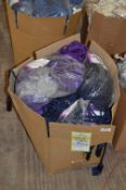 *Box Containing 300 Decorative Chair Tassels (Purple)