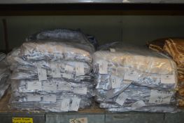 *Twenty Five Silver Satin Banqueting Chair Covers