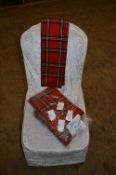 *Fifty Chair Bows (Tartan)