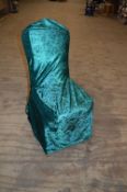 *Twenty Five Law Banqueting Chair Covers (Emerald Green)