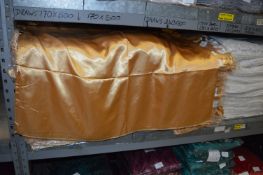 *Twenty Five Gold Satin Banqueting Chair Covers