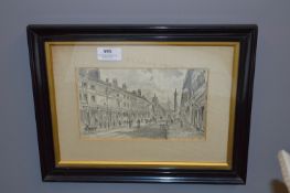 F.S.Smith Pen and Ink Drawing 