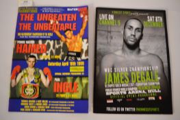 Boxing Programmes Naseem Hamed and James Degale