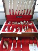Canteen of Silver Plate Cutlery