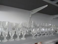 Large Quantity of Lead Crystal Drinking Glasses