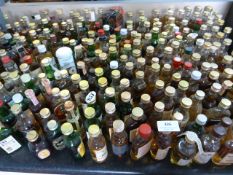 Large Quantity of Miniature Whisky Bottles