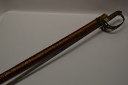 Ceremonial Sword in Sheath