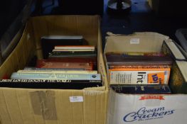 Two Boxes of Books on Antiques