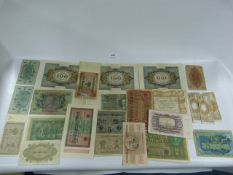 Collection of Early 19th Century German Currency Notes