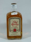 Bottle of Old Rarity Deluxe Scotch Whiskey