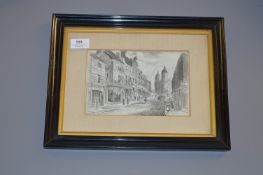 F.S.Smith Pen and Ink Drawing 