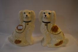 Reproduction Staffordshire Dogs