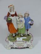 Pottery Figurine Yardley's Old English Lavender