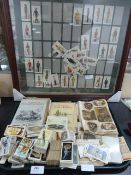 Tea and Cigarette Cards and Framed Cigarette Cards