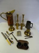 Box of Brass and Copperware