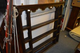 Oak Wall Mounted Delft Rack