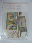 Twenty Assorted Foreign Bank Notes