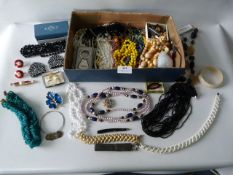 Box of Costume Jewellery