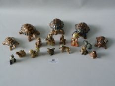 Collection of Wade Disney Whimsies and Turtles