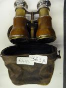 Pair Opera Glasses in Case