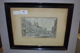 F.S.Smith Ink Drawing 