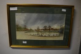 Watercolour by David Bell 