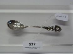 Silver 800 Rose Stem Spoon - 10g