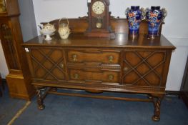 Oak Barley Twist Sideboard