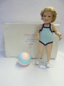 Shirley Temple Danbury Mint Bathing Doll 