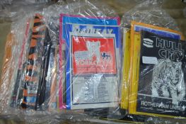 Various Hull City Football Programmes Seasons 1971-1982